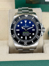 Carica l&#39;immagine nel visualizzatore di Gallery, Rolex Sea-Dweller Deepsea D-blue dial 136660 year 2023 full set
