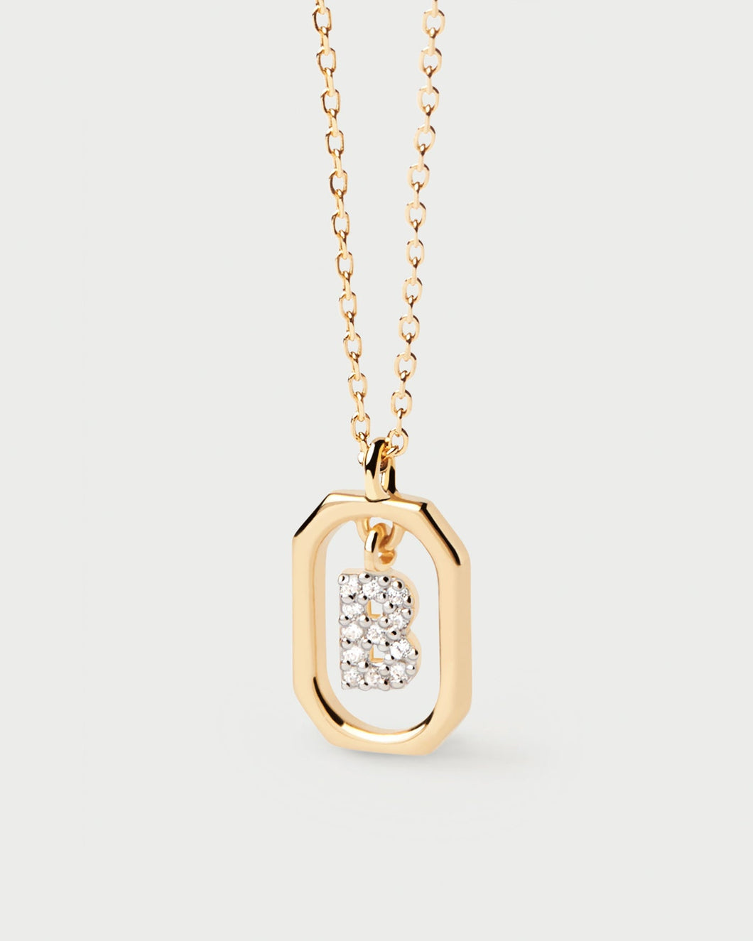 COLLANE PDPAOLA MINI LETTERS IN ARGENTO 925