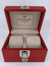 Carica l&#39;immagine nel visualizzatore di Gallery, Box luxury porta orologi Biondo 2 posti rossa
