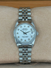Carica l&#39;immagine nel visualizzatore di Gallery, Rolex Datejust 31 ref. 68274 year 1991 full set
