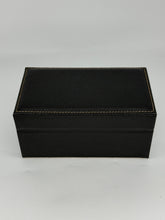 Carica l&#39;immagine nel visualizzatore di Gallery, Box luxury porta orologi Biondo 3 posti nera
