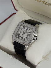 Carica l'immagine nel visualizzatore di Gallery, Cartier Santos 100 ref. W20106X8 year 2011 full set
