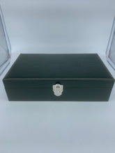 Carica l&#39;immagine nel visualizzatore di Gallery, Box porta orologi Biondo 10 posti verde
