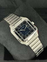 Carica l'immagine nel visualizzatore di Gallery, Cartier Santos Medium Blue Dial WSSA0063 year 2026 full set LIKE NEW
