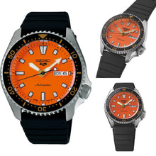 Carica l&#39;immagine nel visualizzatore di Gallery, SEIKO 5 SPORTS SRPL89K1 ARANCIONE IN STILE SKX
