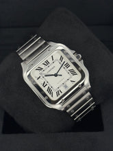 Carica l&#39;immagine nel visualizzatore di Gallery, Cartier Santos Large WSSA0018 year 2022 full set
