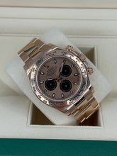 Carica l&#39;immagine nel visualizzatore di Gallery, Rolex Daytona 18K rose gold ref. 116505 year 2014 full set
