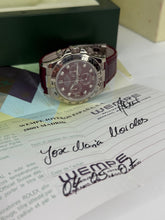 Carica l&#39;immagine nel visualizzatore di Gallery, Rolex Daytona 18k white gold rubellite grossular dial ref. 116519 year 2007 full set
