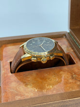 Carica l&#39;immagine nel visualizzatore di Gallery, Eberhard &amp; Co. Tazio Nuvolari 18K yellow gold ref. 30047/C full set
