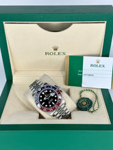 Carica l&#39;immagine nel visualizzatore di Gallery, Rolex GMT-Master II Pepsi 126710BLRO 2019 FULL SET
