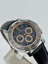 Carica l&#39;immagine nel visualizzatore di Gallery, Bulgari Bulgari Chronograph ref. BB42SLCH year 2015

