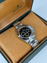 Carica l&#39;immagine nel visualizzatore di Gallery, Rolex Daytona Zenith ref. 16520 year 1995 full set
