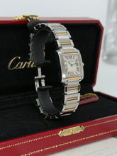 Carica l&#39;immagine nel visualizzatore di Gallery, Cartier Tank Française ref. 2384 full set
