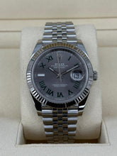 Carica l'immagine nel visualizzatore di Gallery, Rolex Datejust Wimbledon 126334 year 2019 full set
