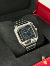 Carica l&#39;immagine nel visualizzatore di Gallery, Cartier Santos Large WSSA0013 year 2020 full set
