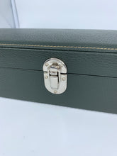 Carica l&#39;immagine nel visualizzatore di Gallery, Box luxury porta orologi Biondo 5 posti verde
