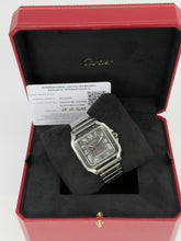 Carica l&#39;immagine nel visualizzatore di Gallery, Cartier Santos Large WSSA0037 year 2022 full set
