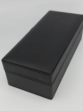 Carica l&#39;immagine nel visualizzatore di Gallery, Box porta orologi 5 posti similpelle nera
