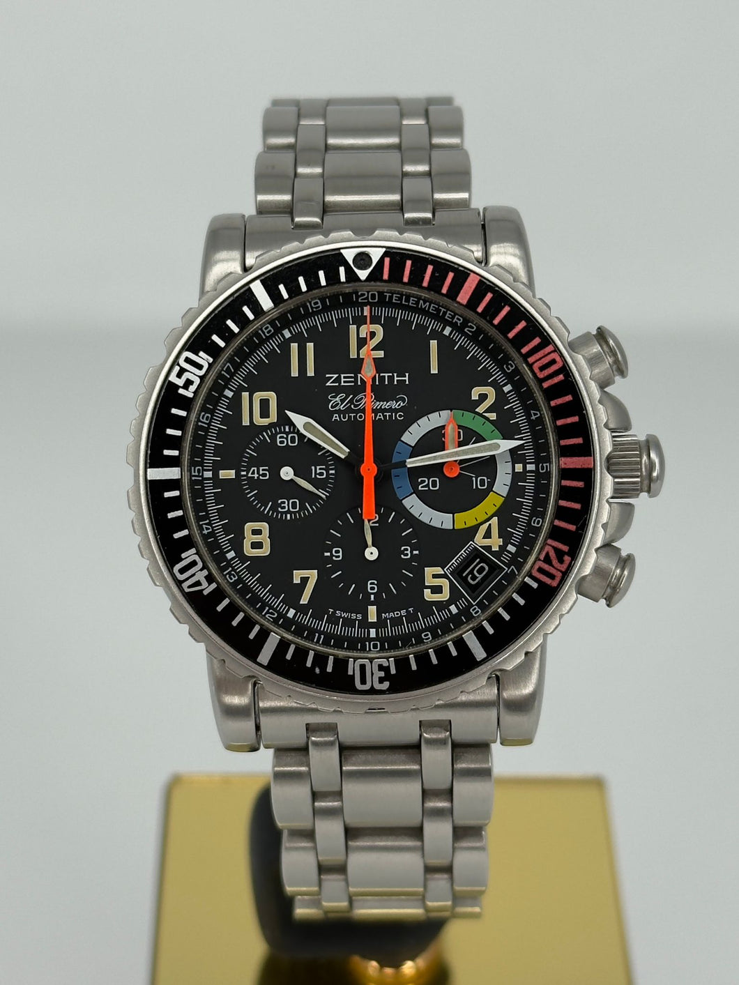 Zenith El Primero Rainbow Flyback ref. 020480405 full set