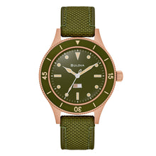 Carica l&#39;immagine nel visualizzatore di Gallery, Bulova Military Ships bronze 150 Anniversary Special Edition 98A324 automatico
