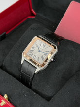 Carica l&#39;immagine nel visualizzatore di Gallery, Cartier Santos Dumont Large ref. W2SA0011 year 2019 full set
