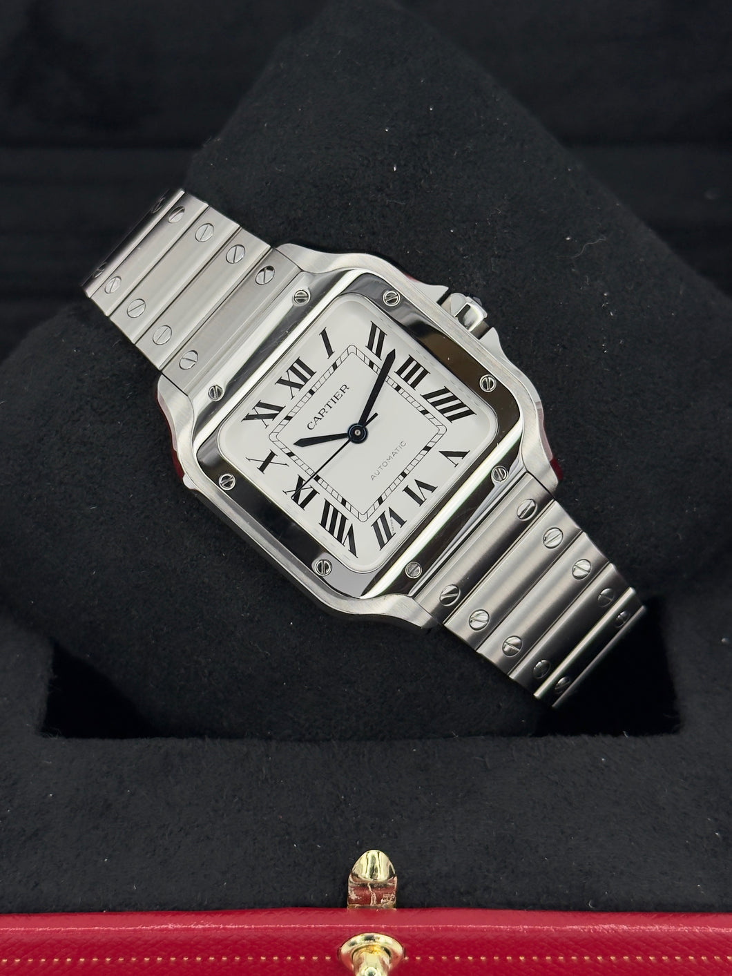 Cartier Santos Medium WSSA0029 year 2022 full set