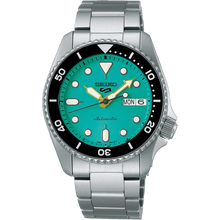 Carica l&#39;immagine nel visualizzatore di Gallery, Seiko 5 sports 38 mm automatic verde acqua SRPK33K1
