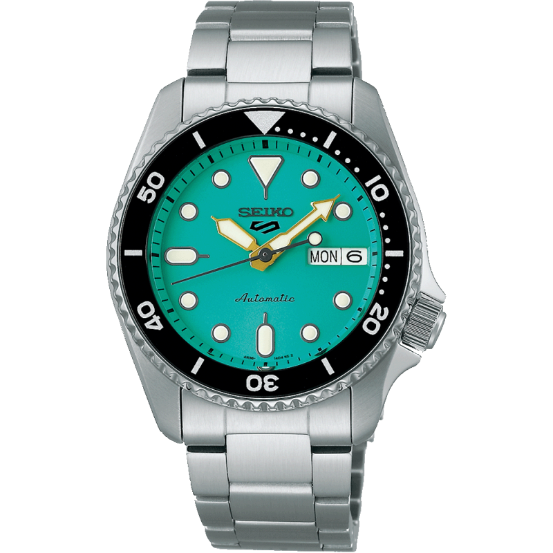 Seiko 5 sports 38 mm automatic verde acqua SRPK33K1