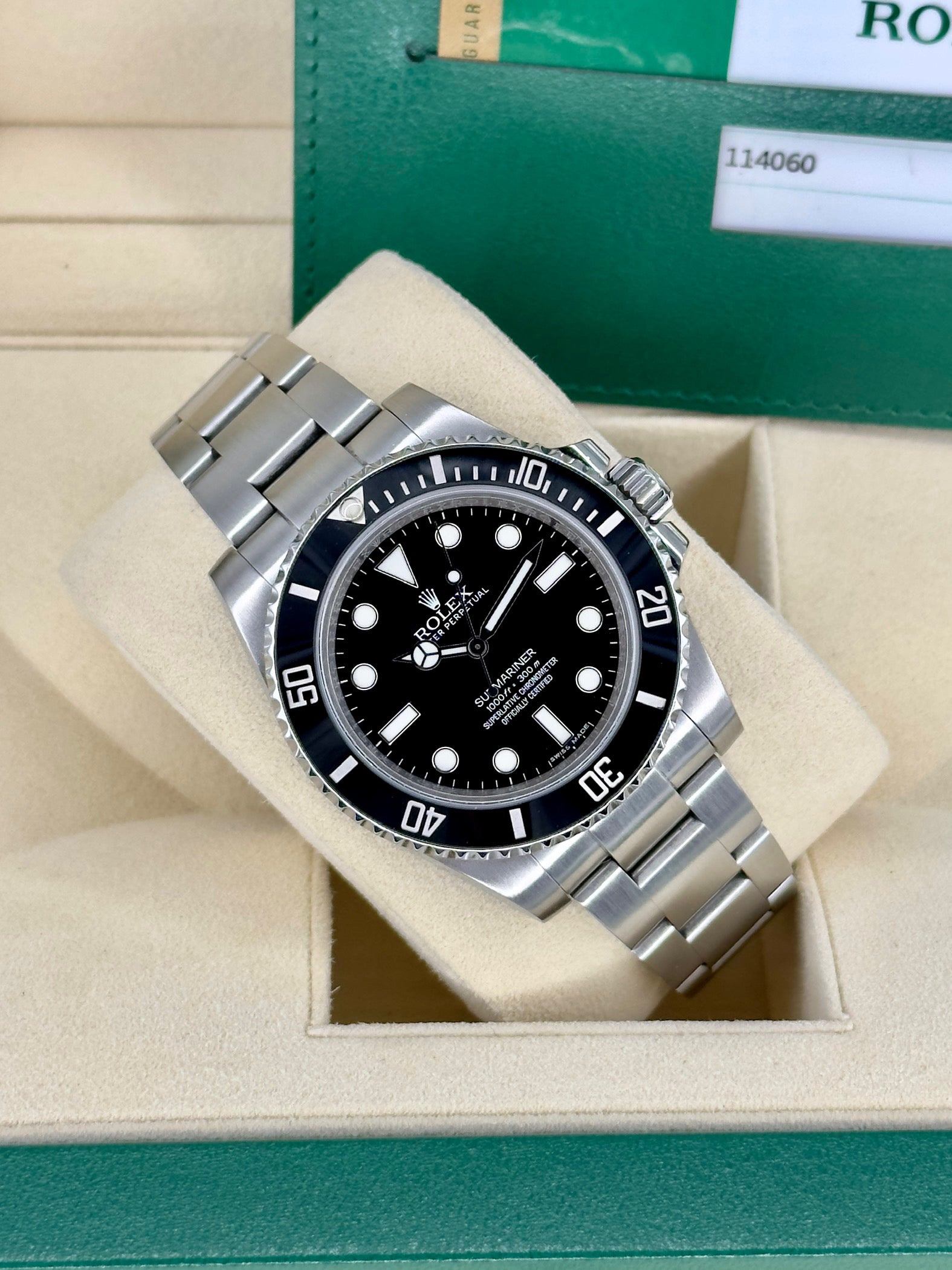 Rolex 114060 submariner sales