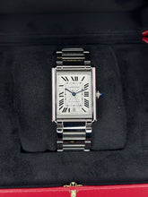 Carica l&#39;immagine nel visualizzatore di Gallery, Cartier Tank modello extra large WSTA0053 full set
