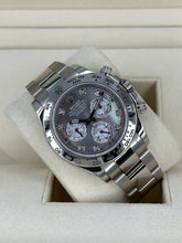 Carica l&#39;immagine nel visualizzatore di Gallery, Rolex Daytona 18k white gold diamond dial ref. 116509 year 2020 full set
