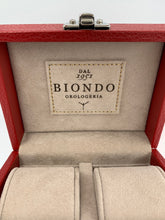 Carica l&#39;immagine nel visualizzatore di Gallery, Box luxury porta orologi Biondo 2 posti rossa
