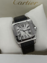 Carica l'immagine nel visualizzatore di Gallery, Cartier Santos 100 ref. W20106X8 year 2011 full set
