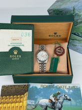 Carica l&#39;immagine nel visualizzatore di Gallery, Rolex Datejust 31 ref. 68274 year 1991 full set
