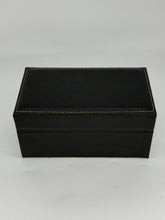 Carica l&#39;immagine nel visualizzatore di Gallery, Box luxury porta orologi Biondo 3 posti nera
