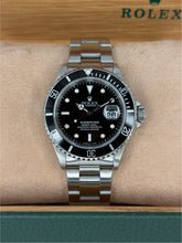 Carica l&#39;immagine nel visualizzatore di Gallery, Rolex Submariner Date 16610 year 1997 full set
