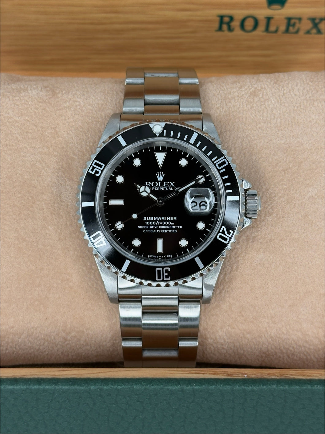 Rolex Submariner Date 16610 year 1997 full set