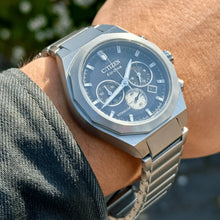 Carica l&#39;immagine nel visualizzatore di Gallery, Citizen Zenshin Senkei Crono Super Titanio Eco-Drive CA4690-51E
