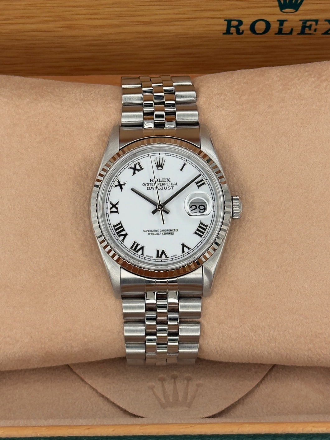 Rolex Datejust ref. 16234 year 2004 full set