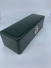 Carica l&#39;immagine nel visualizzatore di Gallery, Box luxury porta orologi Biondo 5 posti verde
