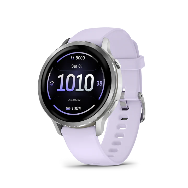 GARMIN 010-03013-01 VENU 4 SILVER E PERIWINKLE 41MM