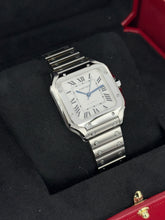 Carica l&#39;immagine nel visualizzatore di Gallery, Cartier Santos Medium WSSA0029 year 2022 full set
