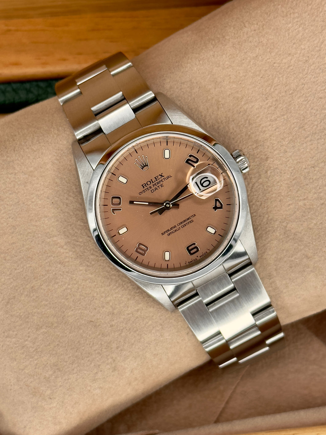 Rolex Oyster Perpetual Date 34 ref. 15200 year 1999 Full set