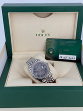 Carica l&#39;immagine nel visualizzatore di Gallery, Rolex Datejust 41 Wimbledon ref. 126334 year 2021 full set
