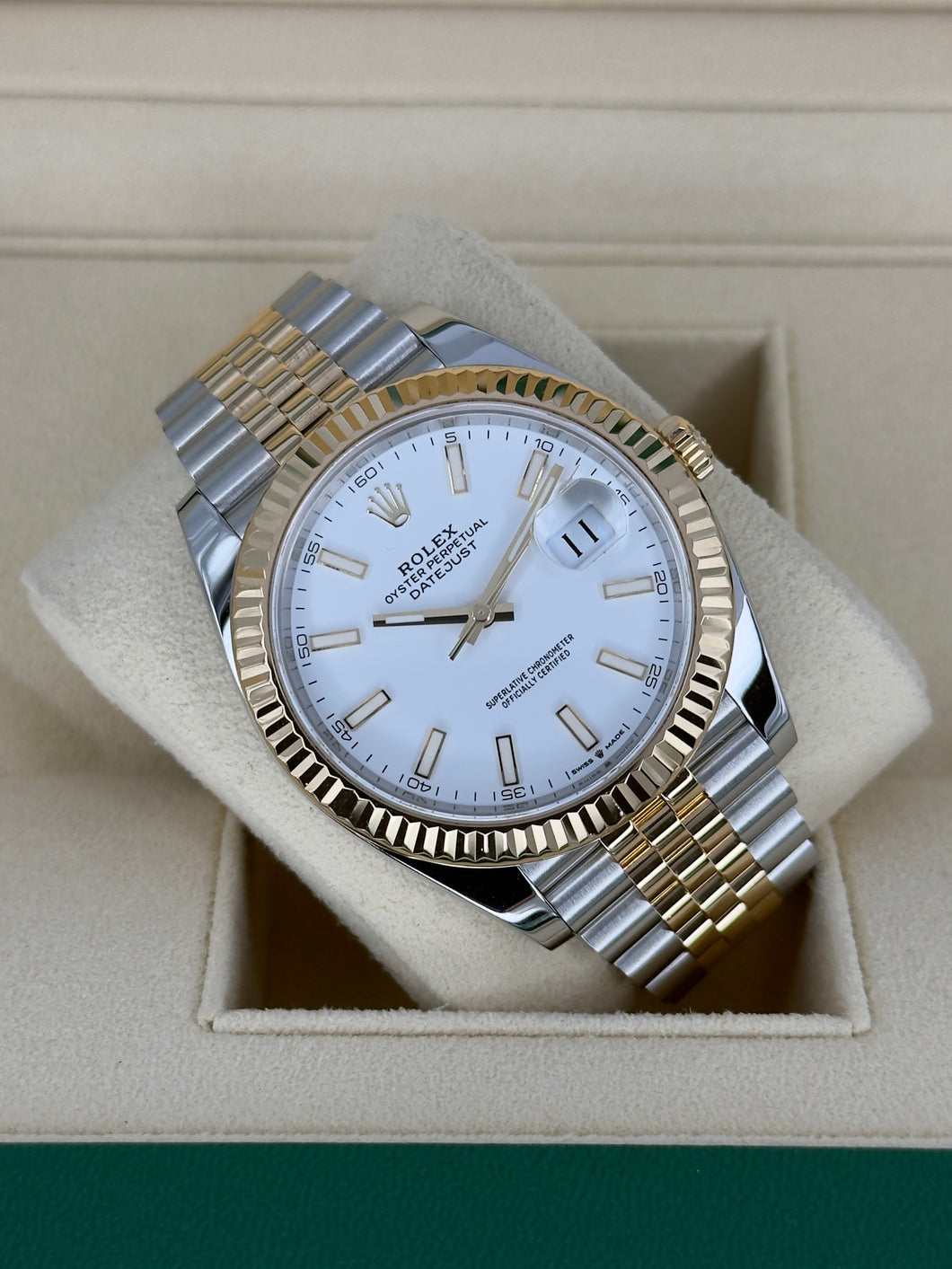 Rolex Datejust 41mm ref. 126333 year 2022 full set