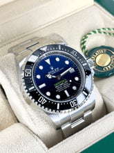 Carica l&#39;immagine nel visualizzatore di Gallery, Rolex Sea-Dweller Deepsea D-blue dial 136660 year 2023 full set
