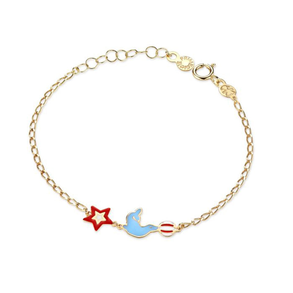 Bracciale LE BEBÉ Foca e Stellina