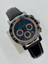 Carica l&#39;immagine nel visualizzatore di Gallery, Bulgari Bulgari Chronograph ref. BB42SLCH year 2015
