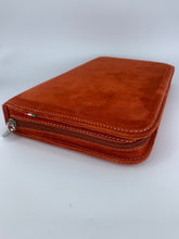 Carica l&#39;immagine nel visualizzatore di Gallery, Astuccio luxury porta orologi Biondo 10 posti arancione
