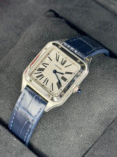 Carica l&#39;immagine nel visualizzatore di Gallery, Cartier Santos Dumont 38x27,5mm WSSA0023 full set year 2021
